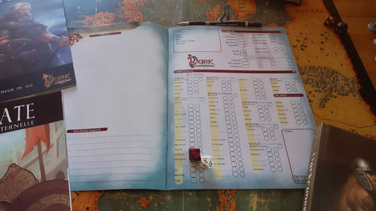 Livret de personnage - Minos - Darkrunes